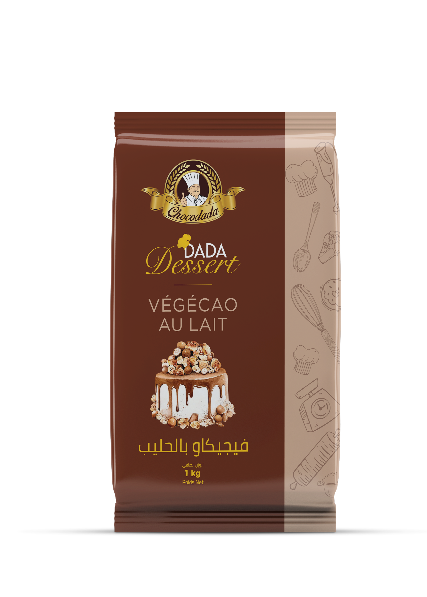 Dada Dessert Végécao Au Lait 1kg