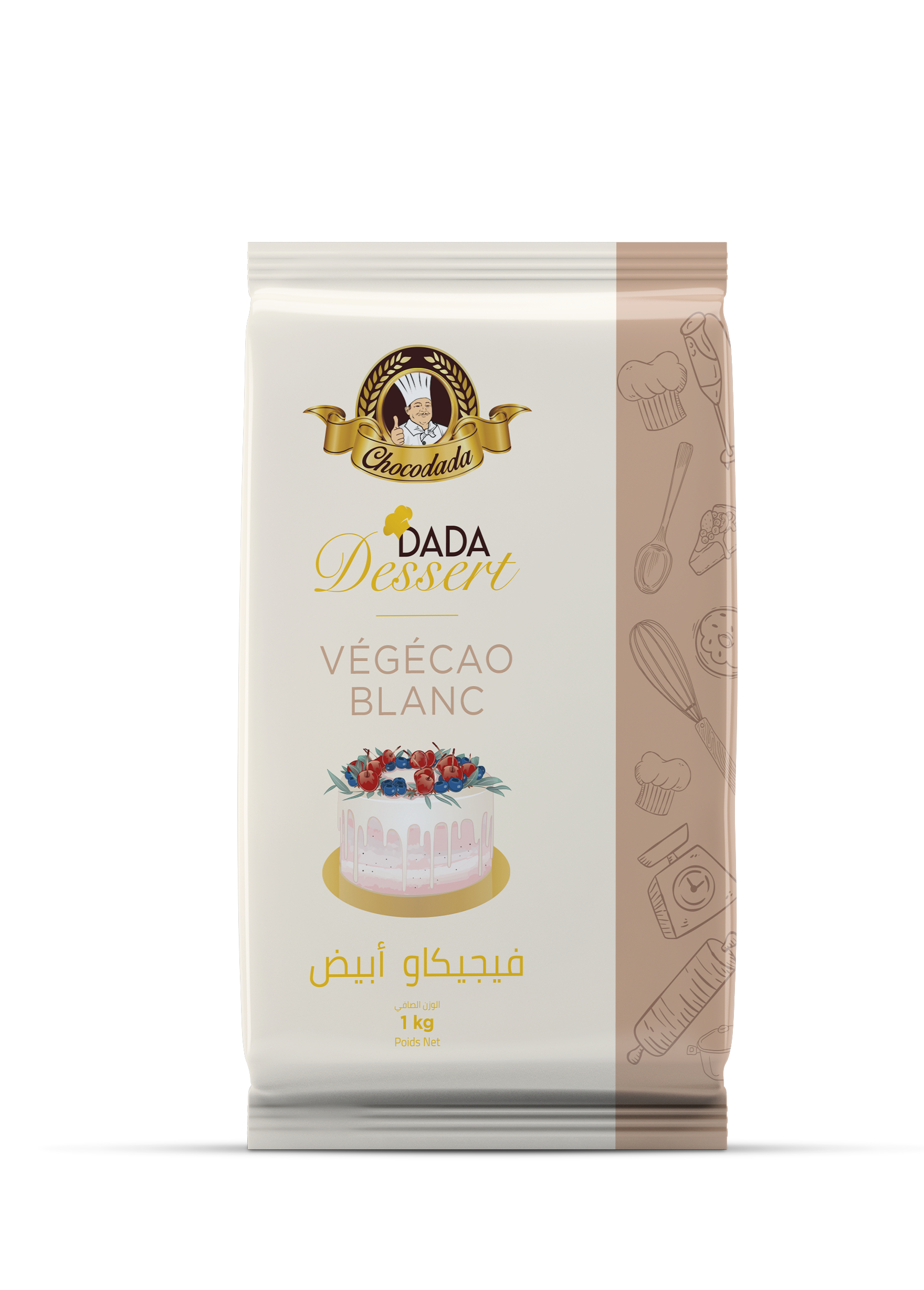 Dada Dessert Végécao Blanc 1kg