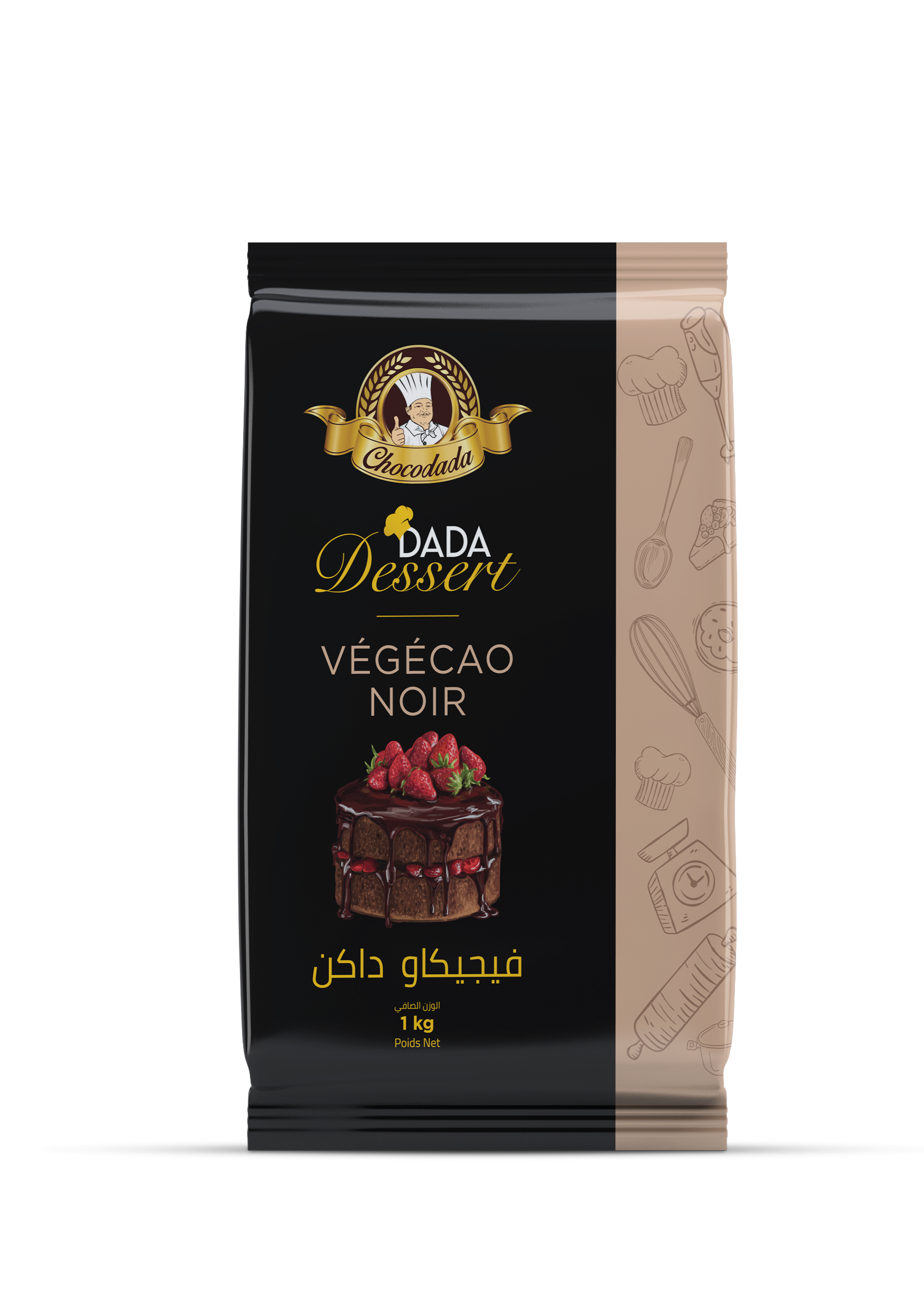 Dada Dessert Végécao Noir 1kg