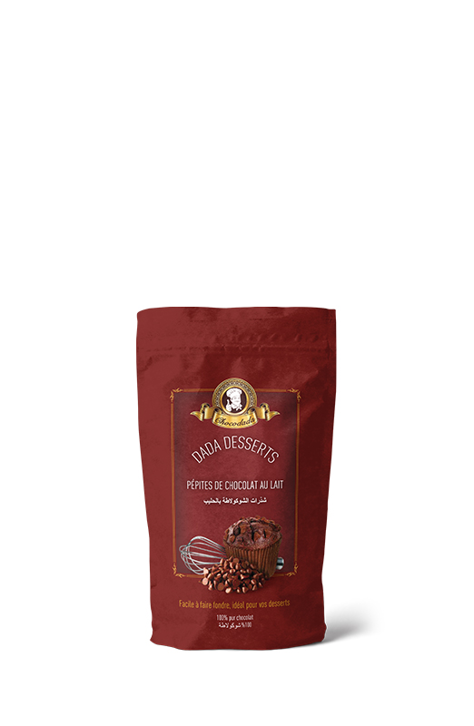 Pépites chocolat au lait 250g